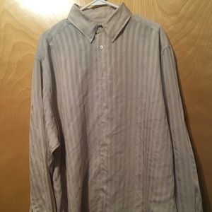 Men’s XL stripped vintage Armani button down